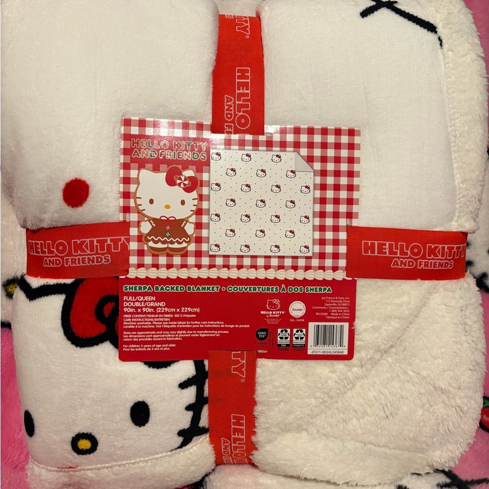 Hello Kitty Queen size Sherpa